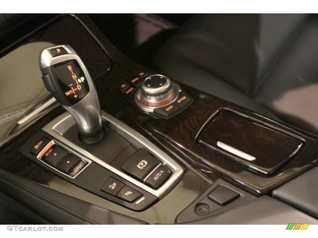 2012 5 Series 535i xDrive Sedan - Dark Graphite Metallic II / Black photo #20