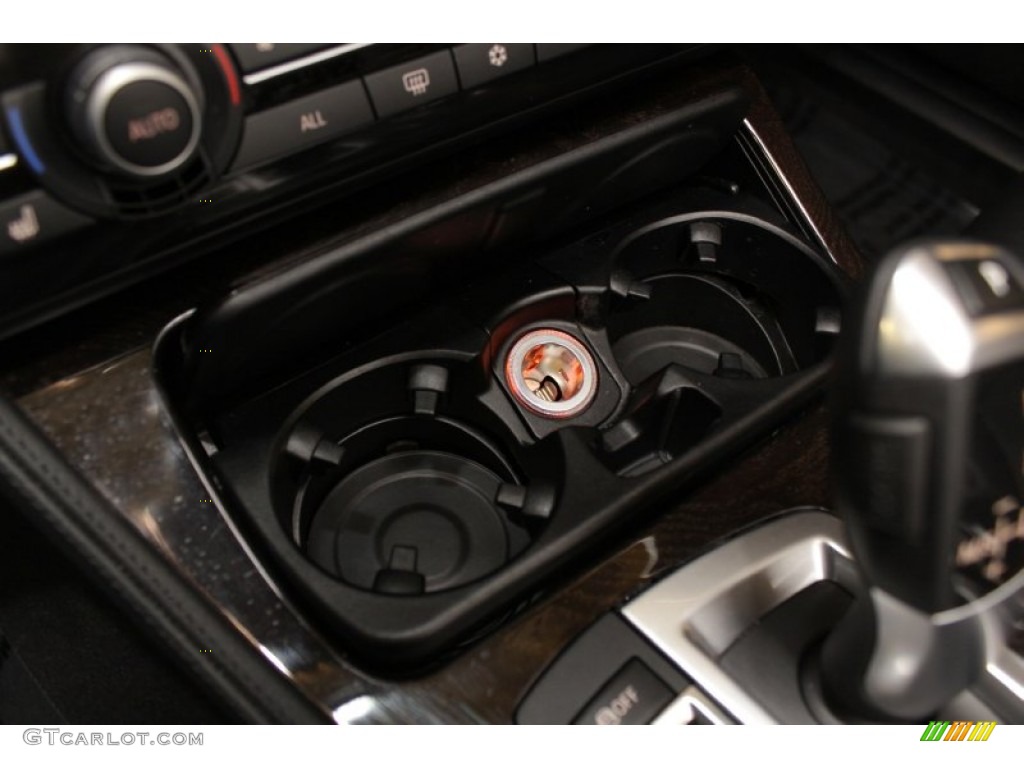 2012 5 Series 535i xDrive Sedan - Dark Graphite Metallic II / Black photo #21