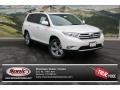 2013 Blizzard White Pearl Toyota Highlander Limited 4WD  photo #1