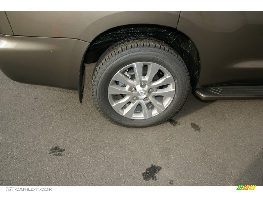 2013 Sequoia Limited 4WD - Pyrite Mica / Sand Beige photo #9