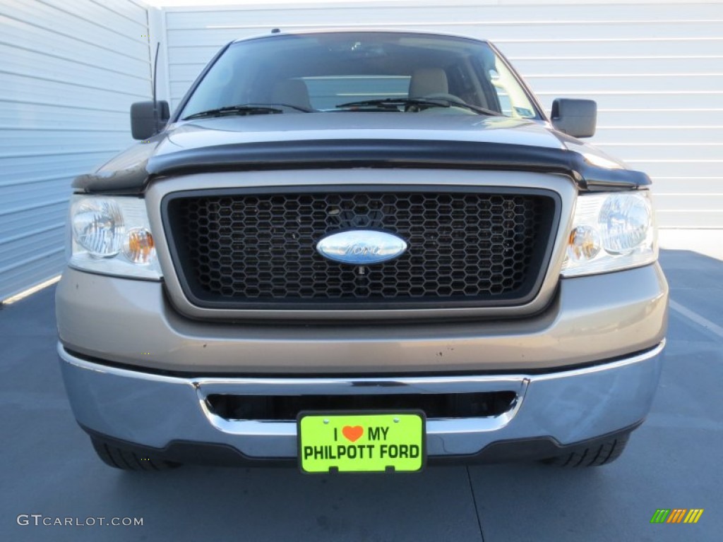 2006 F150 XLT SuperCrew - Arizona Beige Metallic / Tan photo #7