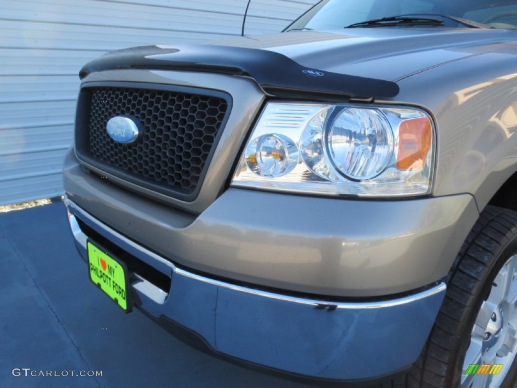 2006 F150 XLT SuperCrew - Arizona Beige Metallic / Tan photo #10