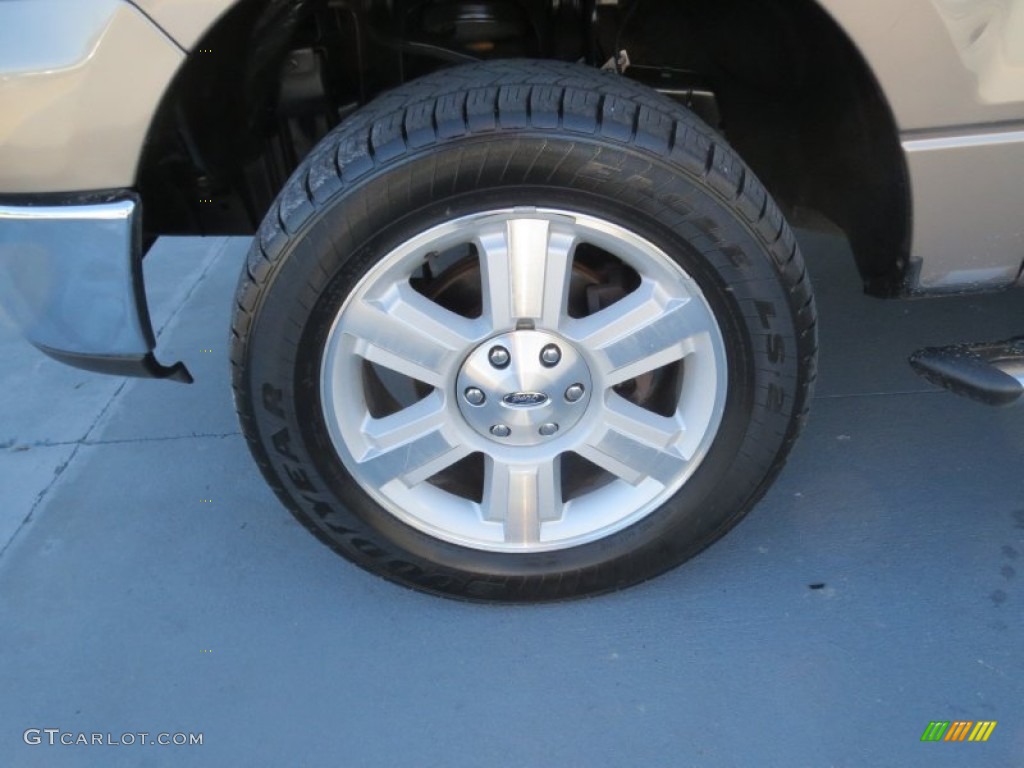 2006 F150 XLT SuperCrew - Arizona Beige Metallic / Tan photo #11