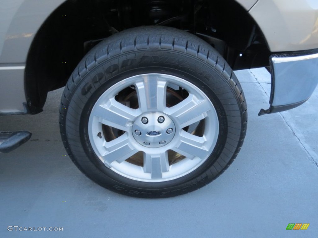 2006 F150 XLT SuperCrew - Arizona Beige Metallic / Tan photo #14