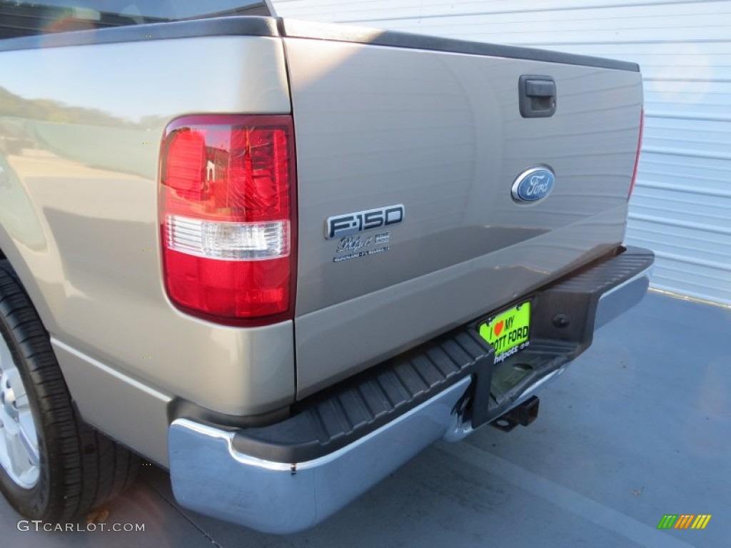 2006 F150 XLT SuperCrew - Arizona Beige Metallic / Tan photo #21