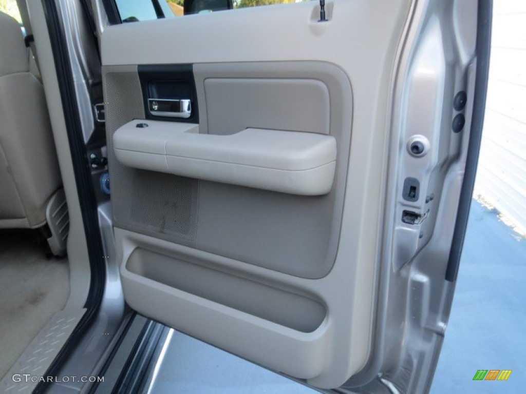 2006 F150 XLT SuperCrew - Arizona Beige Metallic / Tan photo #27