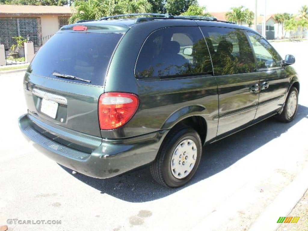2001 Town & Country LX - Shale Green Metallic / Sandstone photo #3