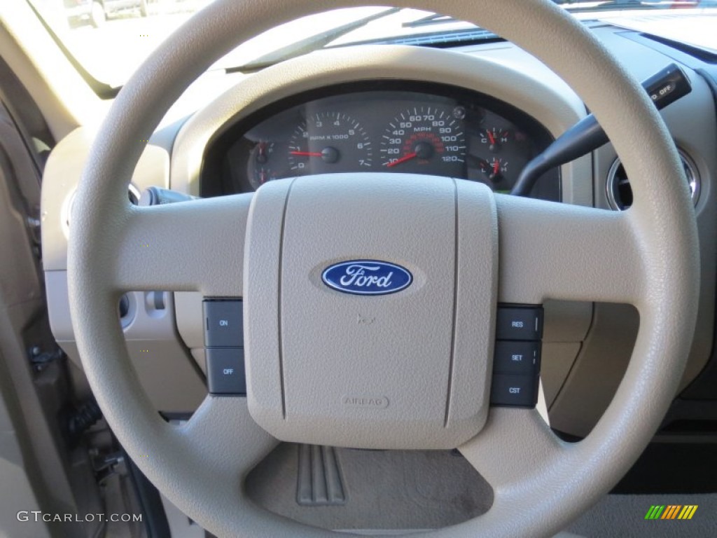 2006 F150 XLT SuperCrew - Arizona Beige Metallic / Tan photo #39