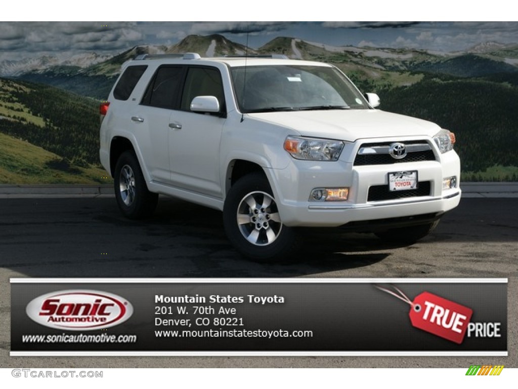 Blizzard White Pearl Toyota 4Runner