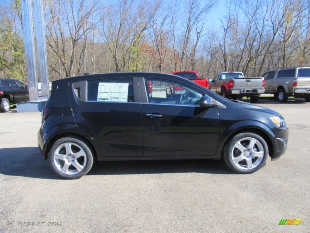 Black Granite Metallic 2013 Chevrolet Sonic LTZ Hatch Exterior Photo #73188083