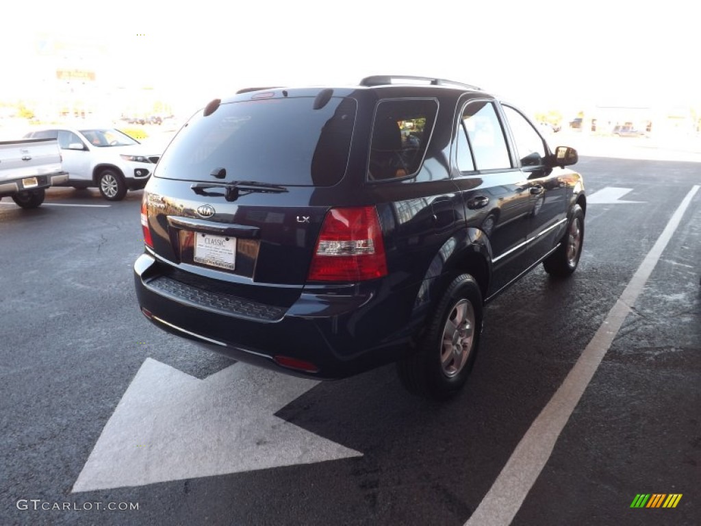 2009 Sorento LX - Midnight Blue / Gray photo #5