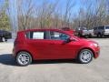 2013 Crystal Red Tintcoat Chevrolet Sonic LT Hatch  photo #6
