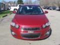 2013 Crystal Red Tintcoat Chevrolet Sonic LT Hatch  photo #8