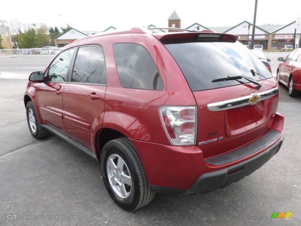 2006 Equinox LT AWD - Salsa Red Metallic / Light Gray photo #5
