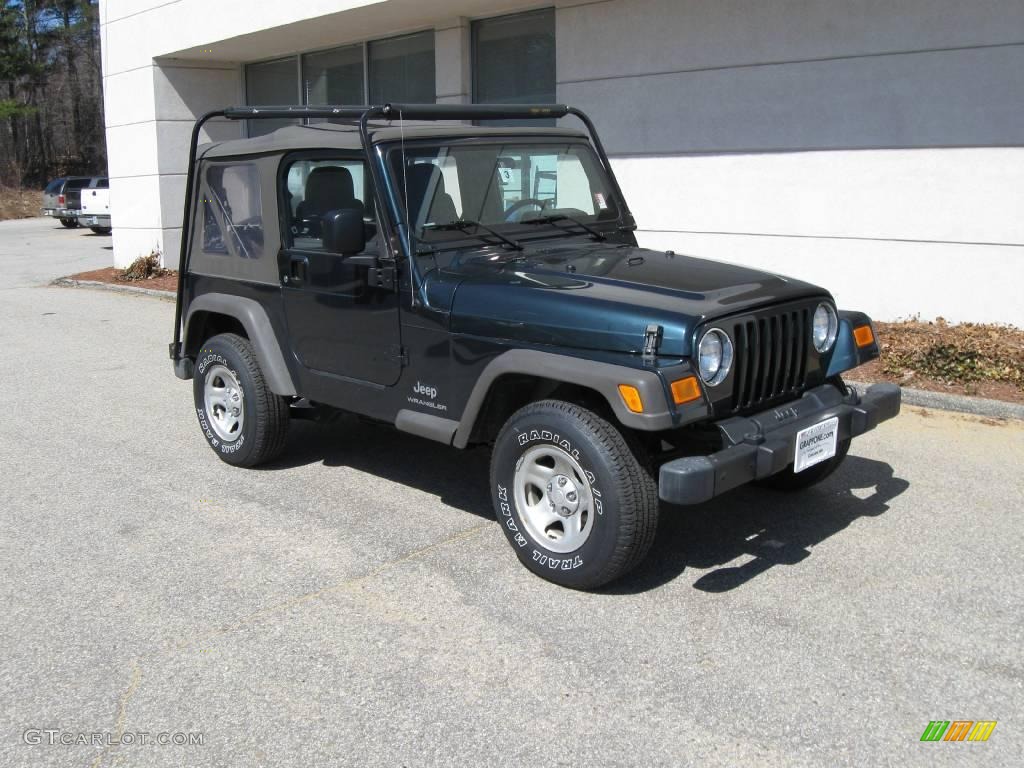 2005 Wrangler SE 4x4 - Deep Beryl Green Pearl / Khaki photo #1