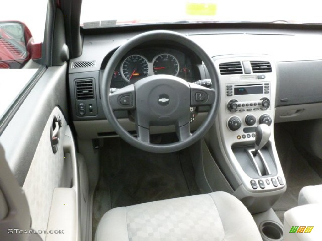 2006 Equinox LT AWD - Salsa Red Metallic / Light Gray photo #15