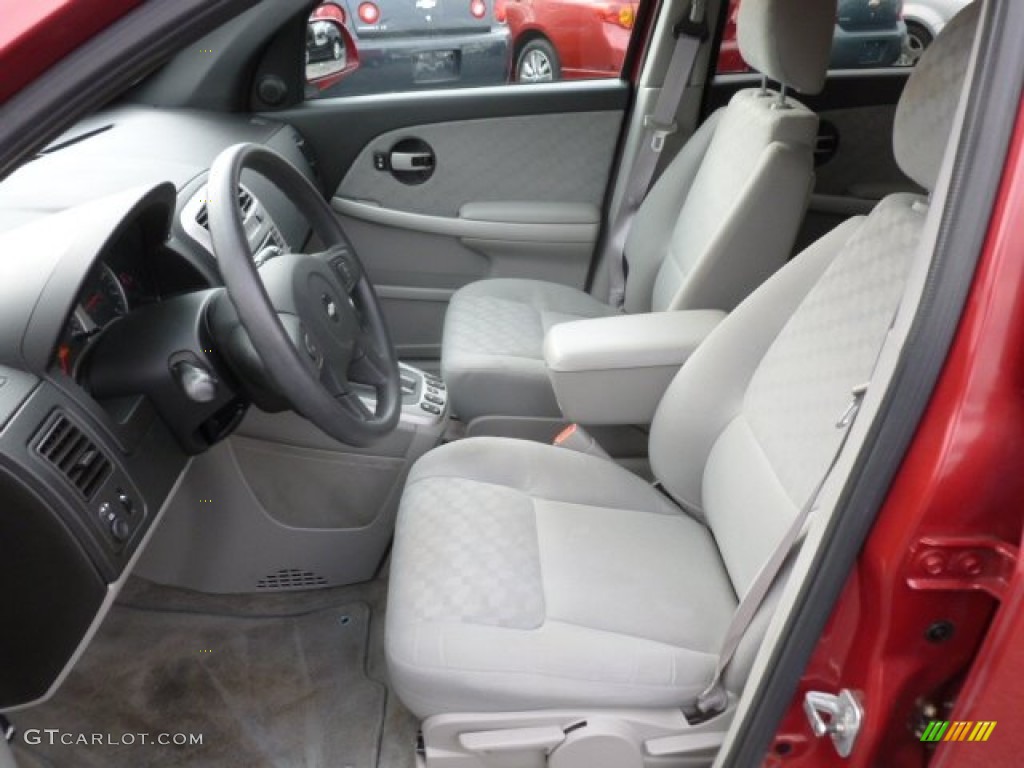 2006 Equinox LT AWD - Salsa Red Metallic / Light Gray photo #16