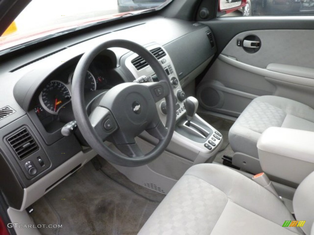 2006 Equinox LT AWD - Salsa Red Metallic / Light Gray photo #17