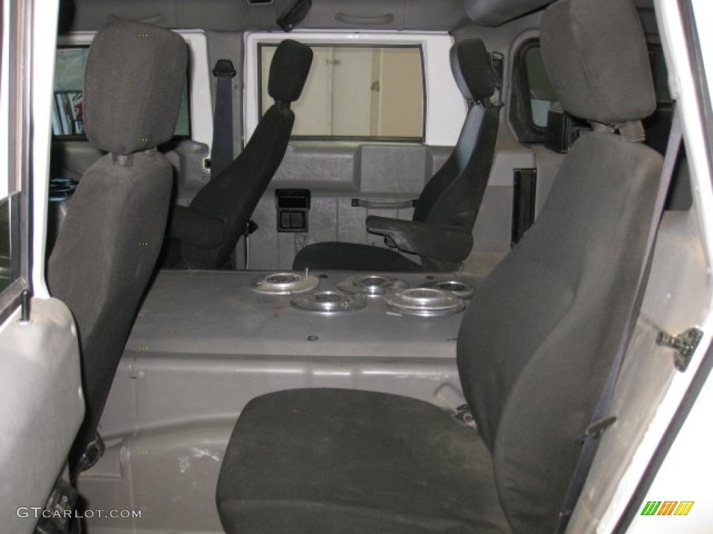2003 H1 Wagon - Bright White / Cloud Gray photo #6