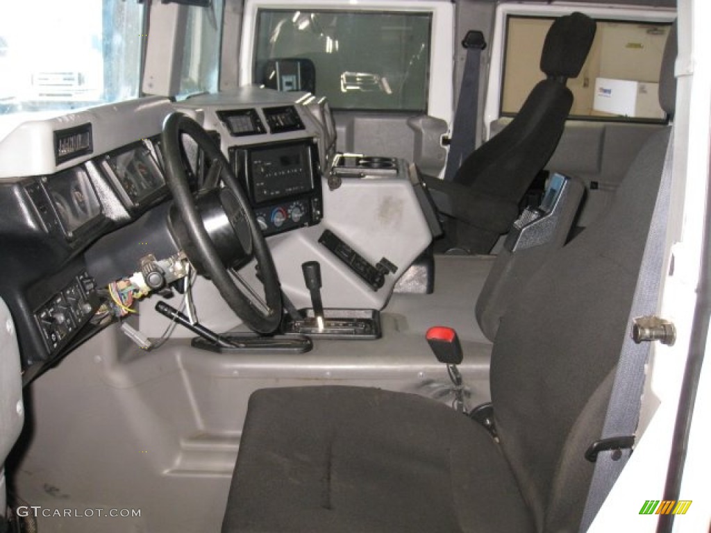 Cloud Gray Interior 2003 Hummer H1 Wagon Photo #73189527