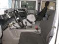 Cloud Gray 2003 Hummer H1 Wagon Interior Color