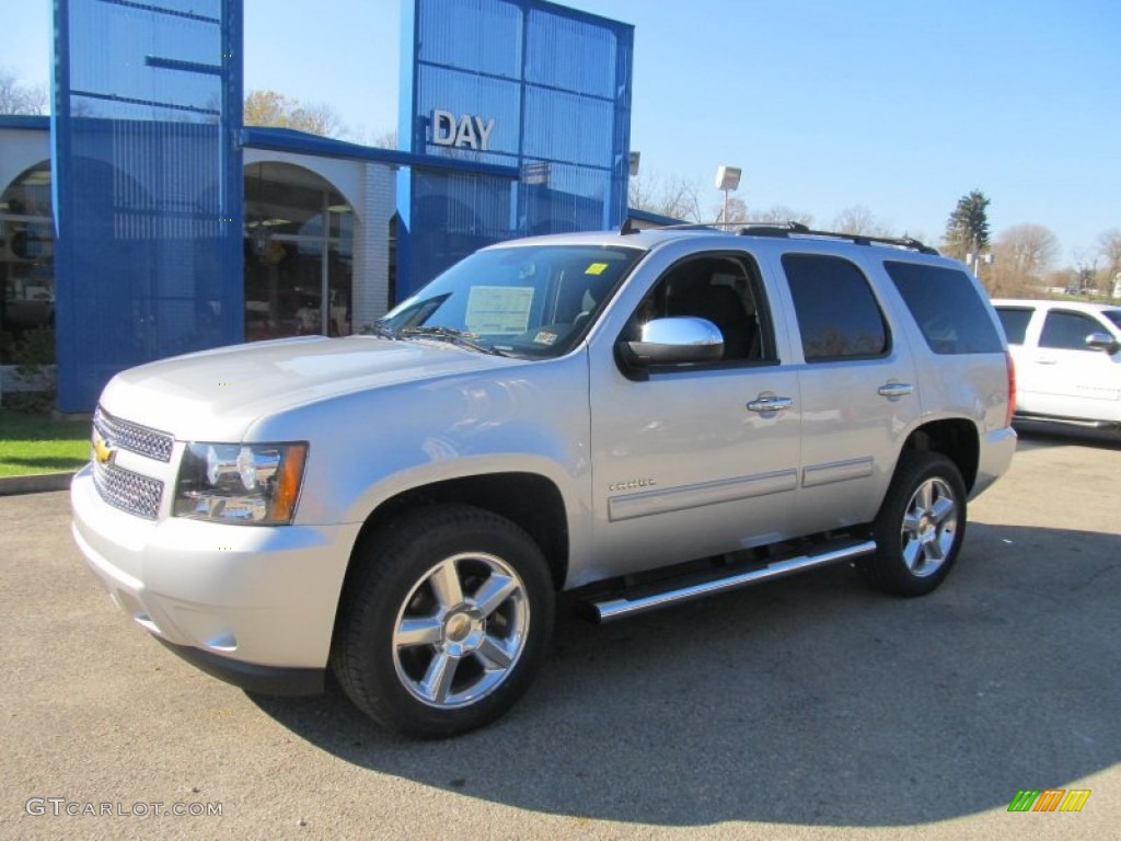 2013 Tahoe LS 4x4 - Silver Ice Metallic / Ebony photo #1