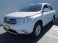 2013 Blizzard White Pearl Toyota Highlander SE  photo #6