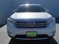 2013 Blizzard White Pearl Toyota Highlander SE  photo #7