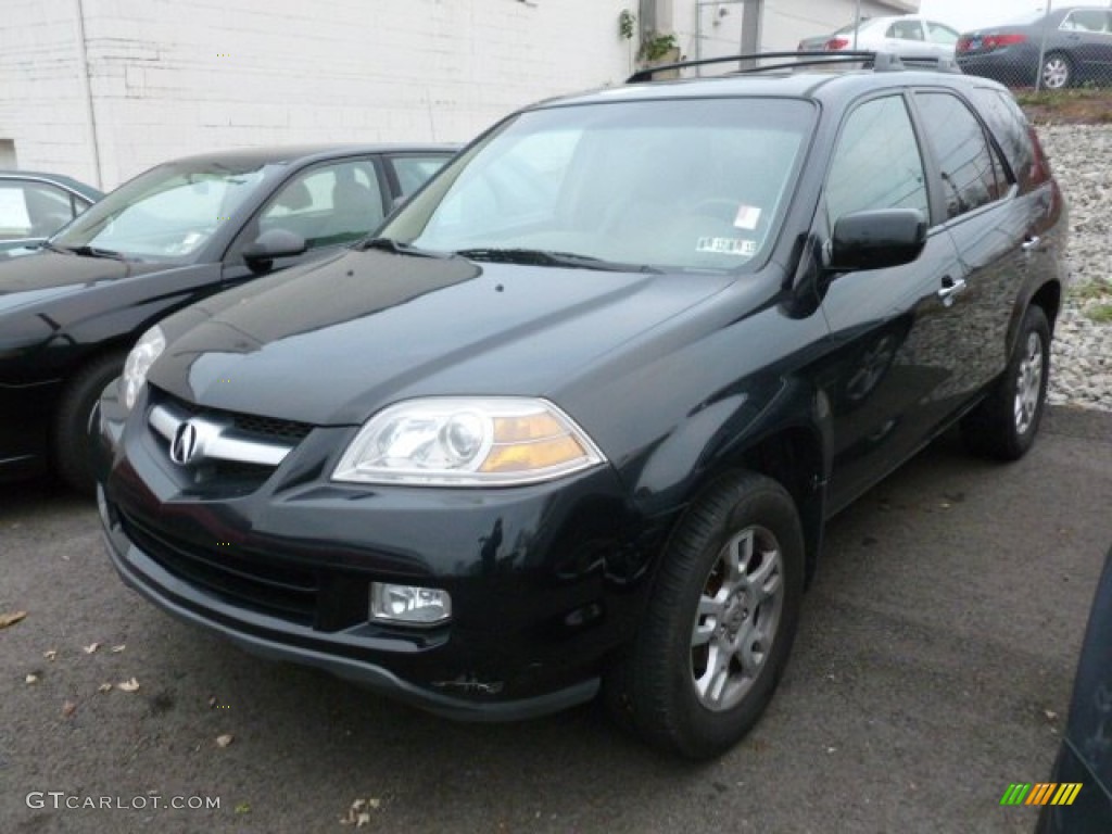 2004 MDX Touring - Nighthawk Black Pearl / Saddle photo #3