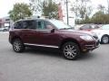 2008 Cranberry Red Metallic Volkswagen Touareg 2 VR6  photo #2