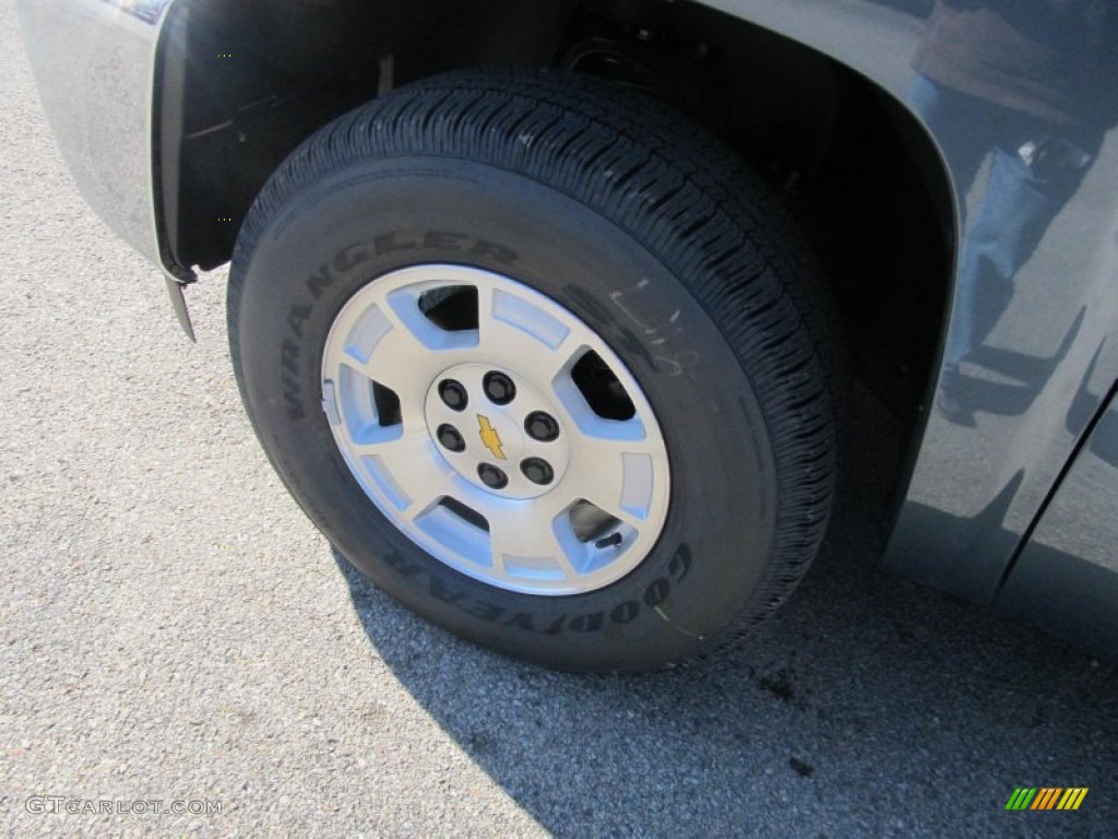 2013 Silverado 1500 LT Extended Cab 4x4 - Blue Granite Metallic / Ebony photo #10