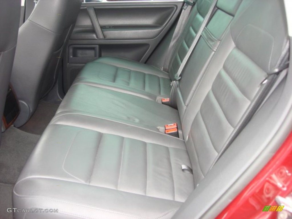 2008 Touareg 2 VR6 - Cranberry Red Metallic / Pure Beige photo #8