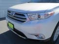 2013 Blizzard White Pearl Toyota Highlander   photo #9