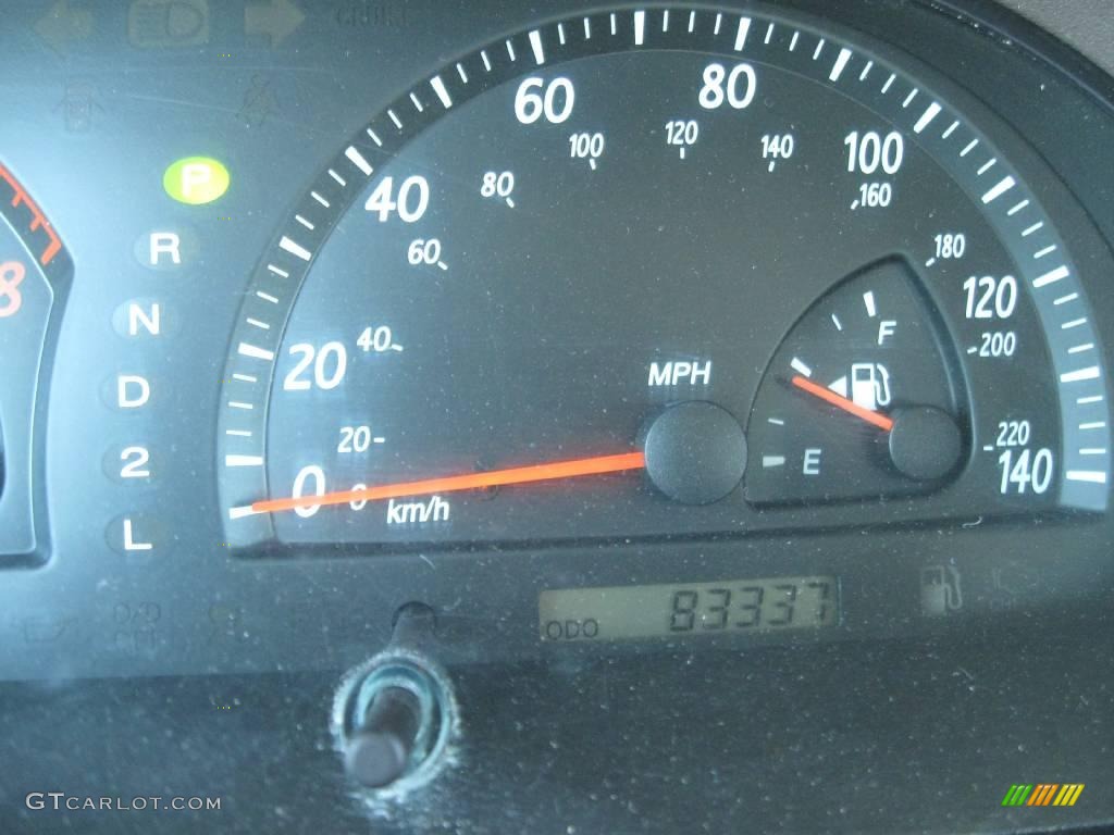 2003 Camry LE - Salsa Red Pearl / Taupe photo #5