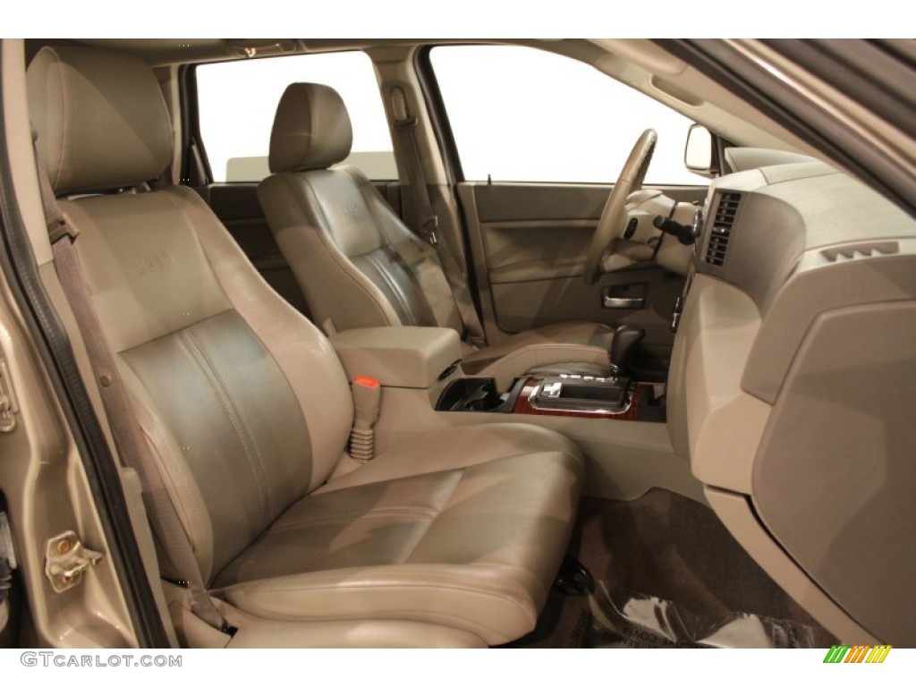 Khaki Interior 2006 Jeep Grand Cherokee Limited 4x4 Photo #73192276