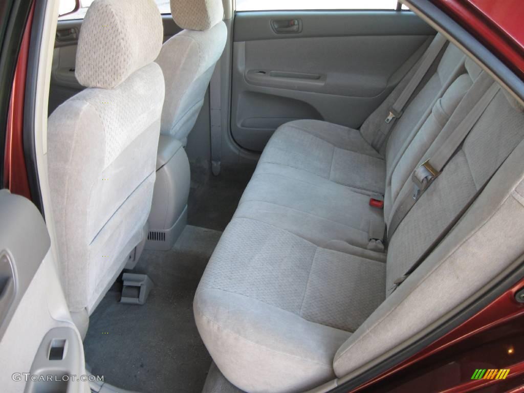 2003 Camry LE - Salsa Red Pearl / Taupe photo #7