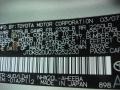 6U0: Silver Pine Green Mica 2007 Toyota Prius Hybrid Color Code