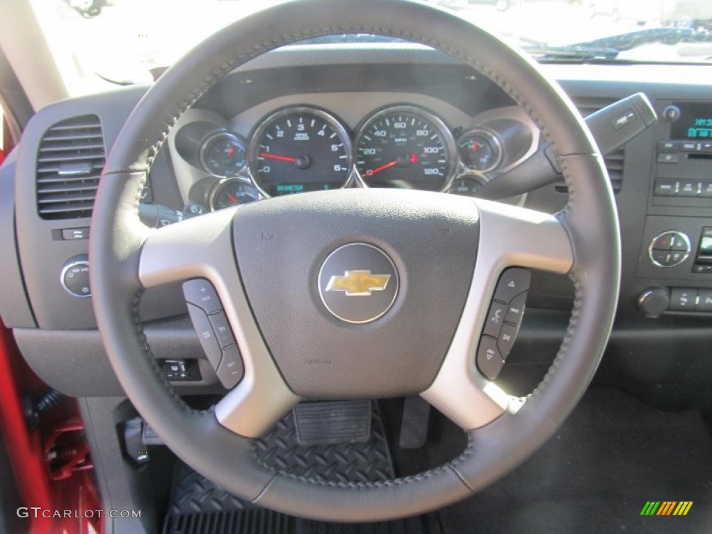 2013 Silverado 1500 LT Extended Cab 4x4 - Victory Red / Ebony photo #13