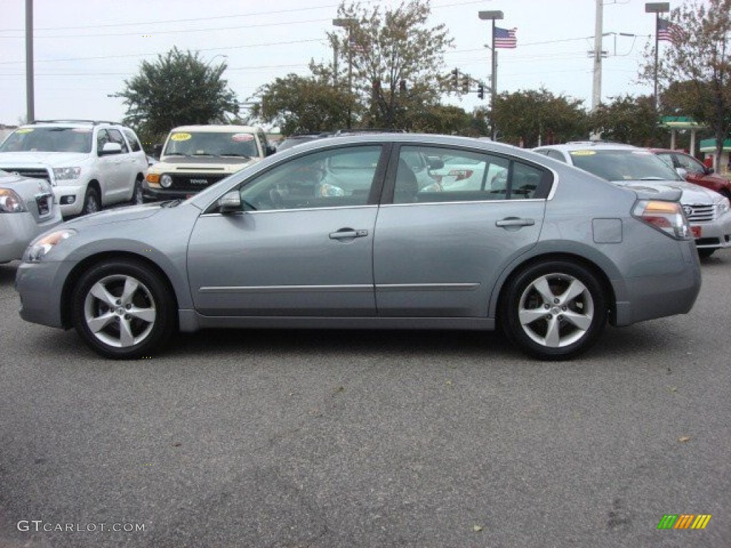 2008 Altima 3.5 SE - Precision Gray Metallic / Charcoal photo #5