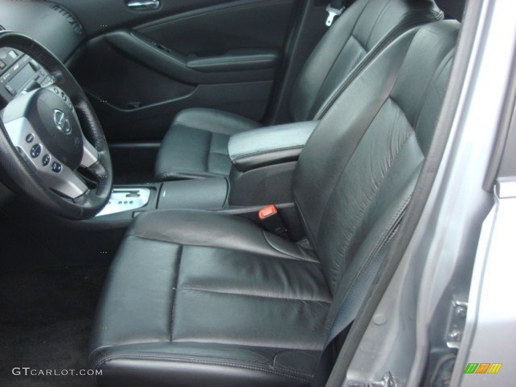 2008 Altima 3.5 SE - Precision Gray Metallic / Charcoal photo #8