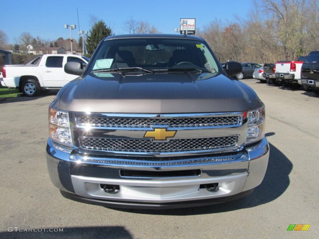 2013 Silverado 1500 LT Extended Cab 4x4 - Mocha Steel Metallic / Ebony photo #10