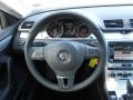 Black 2013 Volkswagen CC Sport Steering Wheel