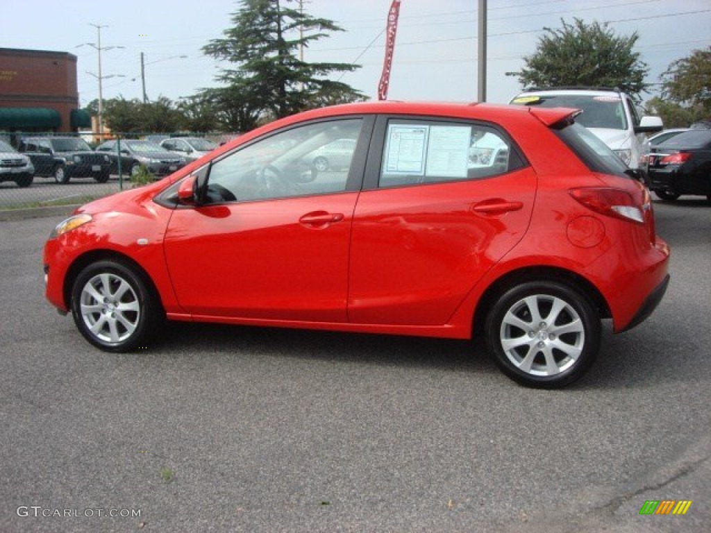 2011 MAZDA2 Sport - True Red / Black/Red Piping photo #7
