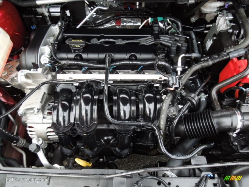 2011 Ford Fiesta SES Hatchback 1.6 Liter DOHC 16-Valve Ti-VCT Duratec 4 Cylinder Engine Photo #73196655