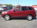 2007 Dark Cherry Red Hyundai Santa Fe SE  photo #2