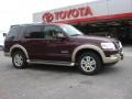 Dark Cherry Metallic - Explorer Eddie Bauer 4x4 Photo No. 2