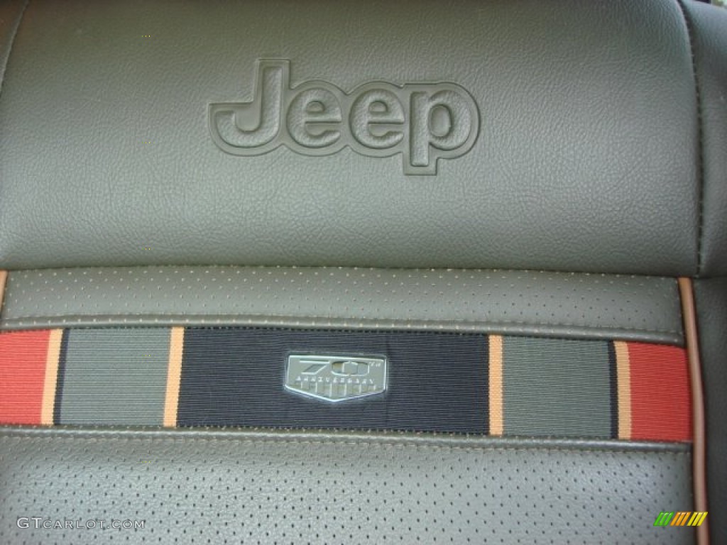 2011 Jeep Wrangler Unlimited Sahara 70th Anniversary 4x4 Marks and Logos Photo #73199751