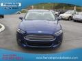2013 Deep Impact Blue Metallic Ford Fusion Titanium  photo #3