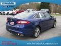 2013 Deep Impact Blue Metallic Ford Fusion Titanium  photo #6