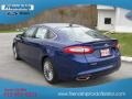 2013 Deep Impact Blue Metallic Ford Fusion Titanium  photo #8